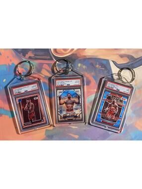 3170B Ilia Topuria 3 Pack Bundle - 3 Different Custom Novelty Keychains -Gift